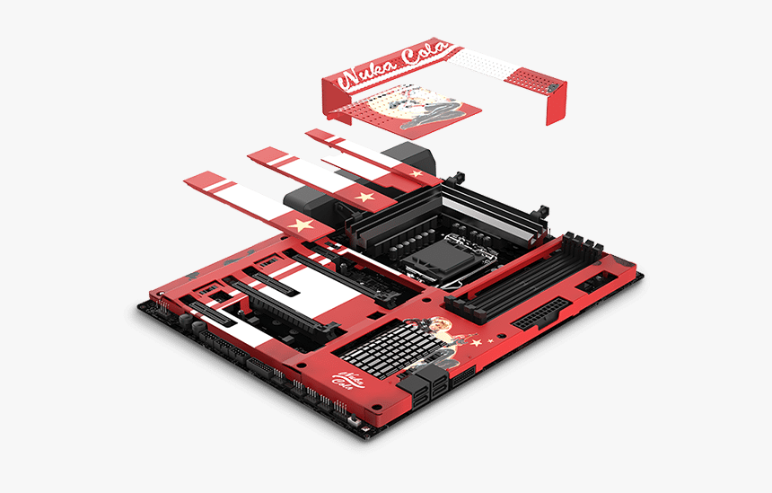 Nzxt H700 Nuka Cola, HD Png Download