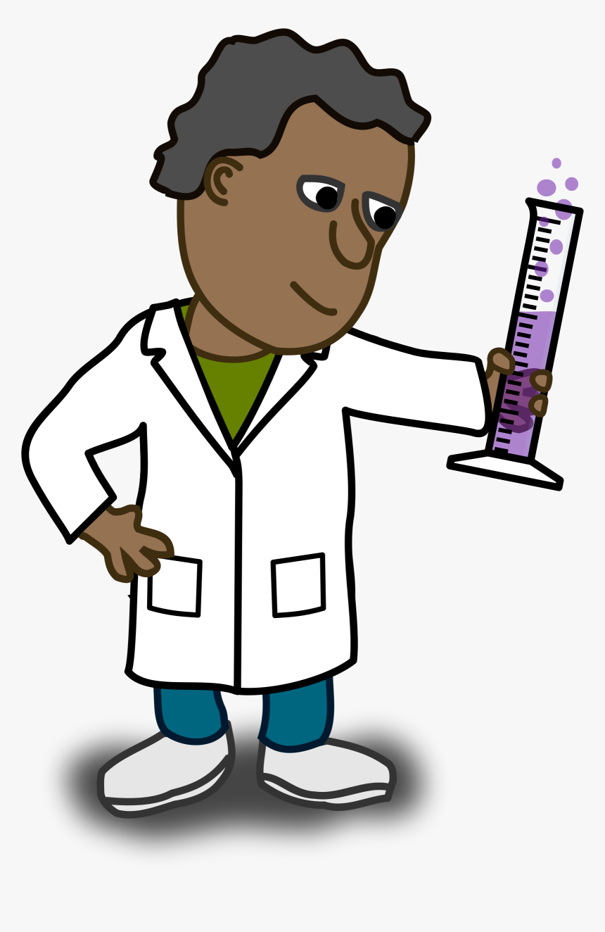 African Scientist Clip Arts - Scientist Transparent, HD Png Download