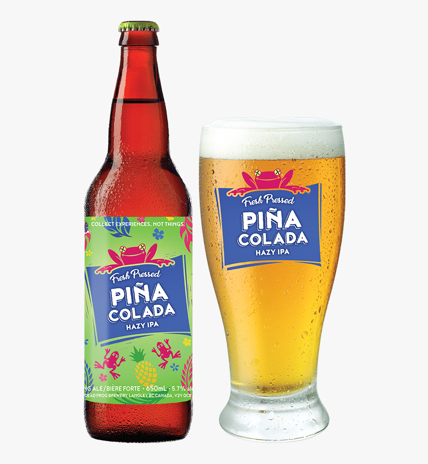 Fresh Pressed Piña Colada Hazy Ipa - Dead Frog Winter Beeracle, HD Png Download