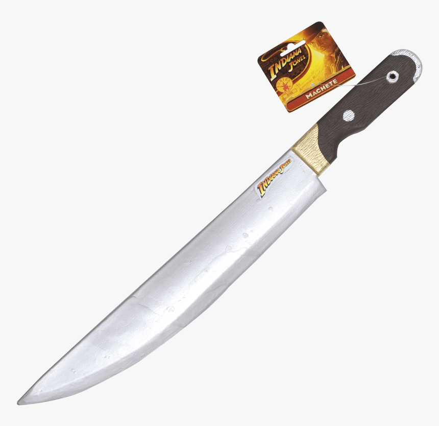 Indiana Jones Machete Costume Weapon - Toy Indiana Jones Machete, HD Png Download