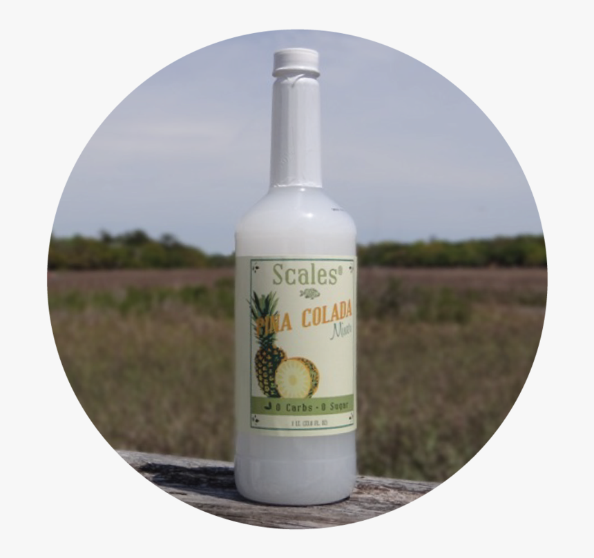 Scales Pina Colada Mix - Glass Bottle, HD Png Download