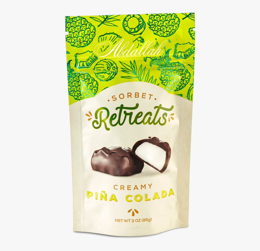 Pina Colada Sorbet Candy - Chocolate, HD Png Download