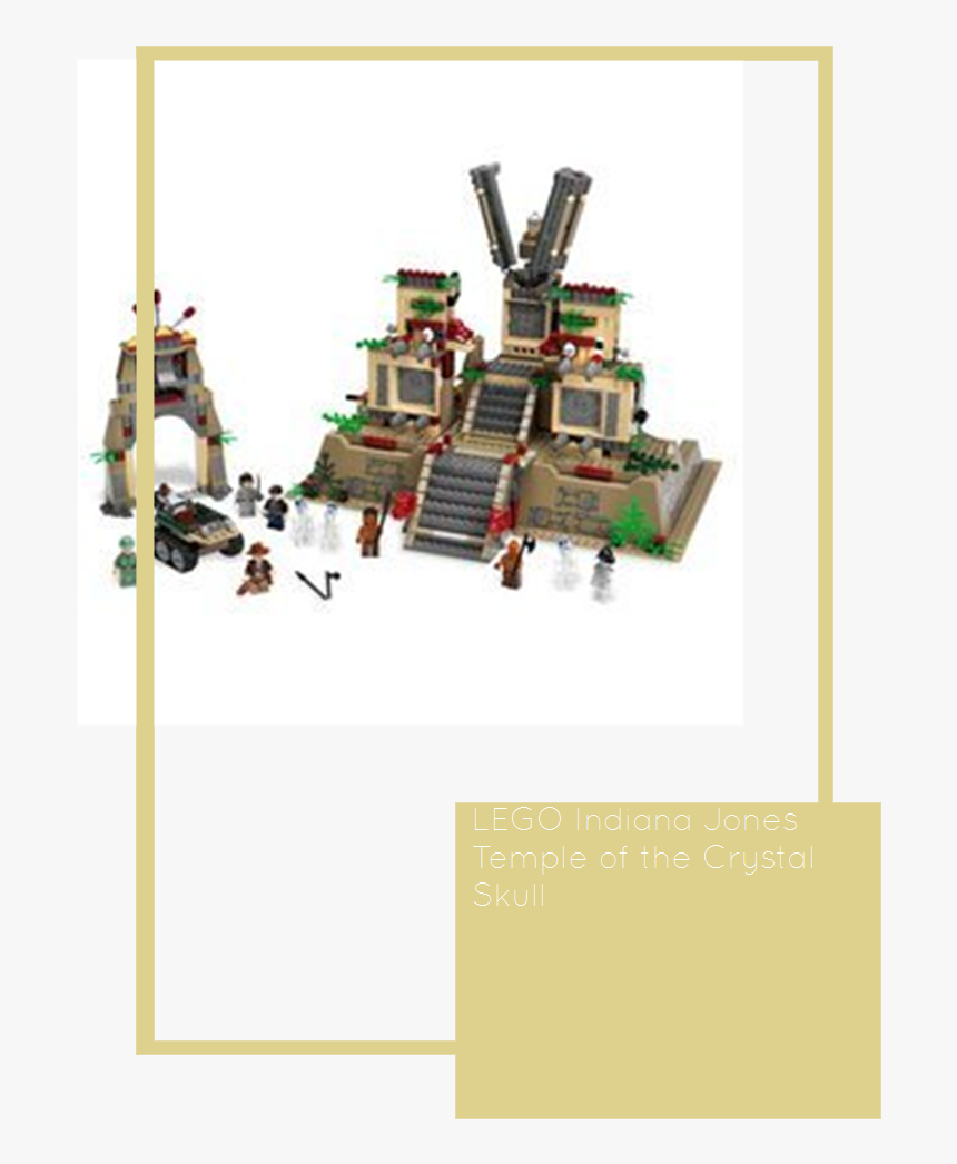 Transparent Indiana Jones Png - Kingdom Of The Crystal Skull Lego, Png Download