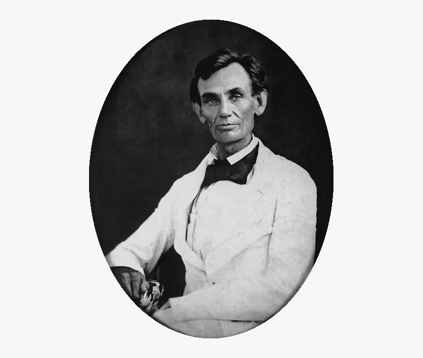 Abraham Lincoln By Byers, 1858 - Abraham Lincoln, HD Png Download