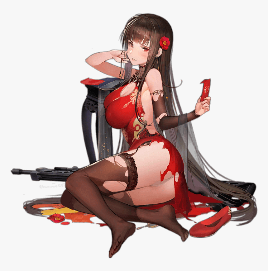 Transparent Dsr 50 Png - Girls Frontline Dsr 50 Damaged, Png Download