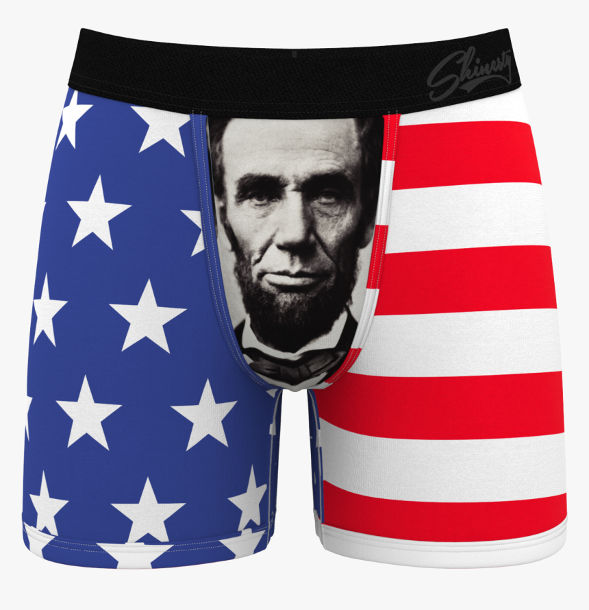 Usa Abraham Lincoln Ball Hammock Boxer Briefs - Donald E Valentine, HD Png Download