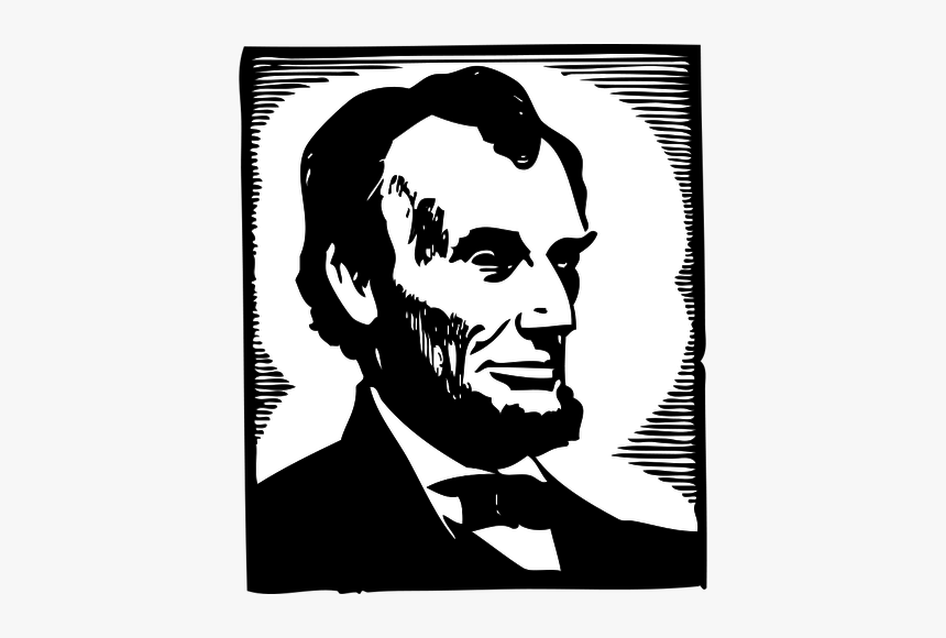 Vector Image Of Abraham Lincoln - Lincoln Cartoon, HD Png Download