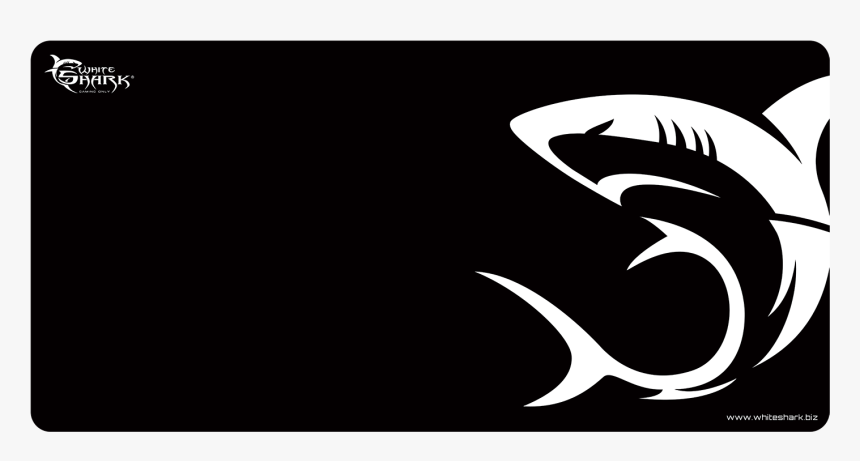 White Shark Mouse Pad 137,5x67,5cm Tmp - White Shark Mouse Pad, HD Png Download