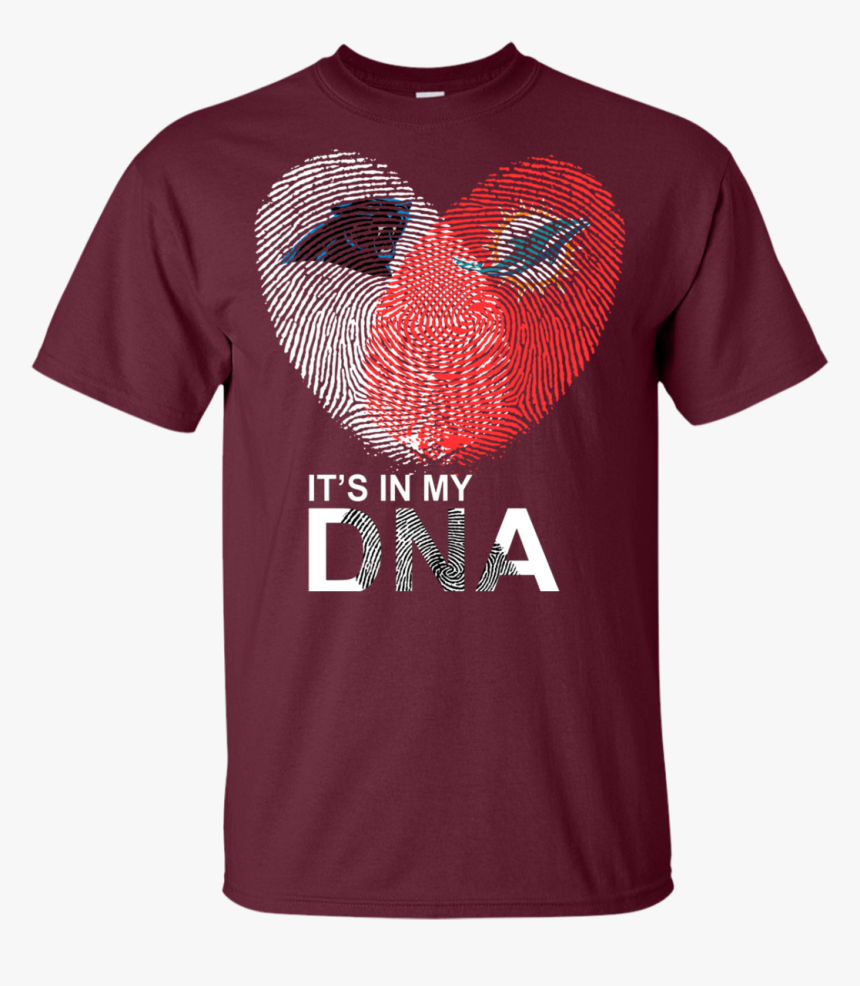 It S In My Dna Miami Dolphim And Carolina Panthers - 4xl Gucci T Shirt, HD Png Download