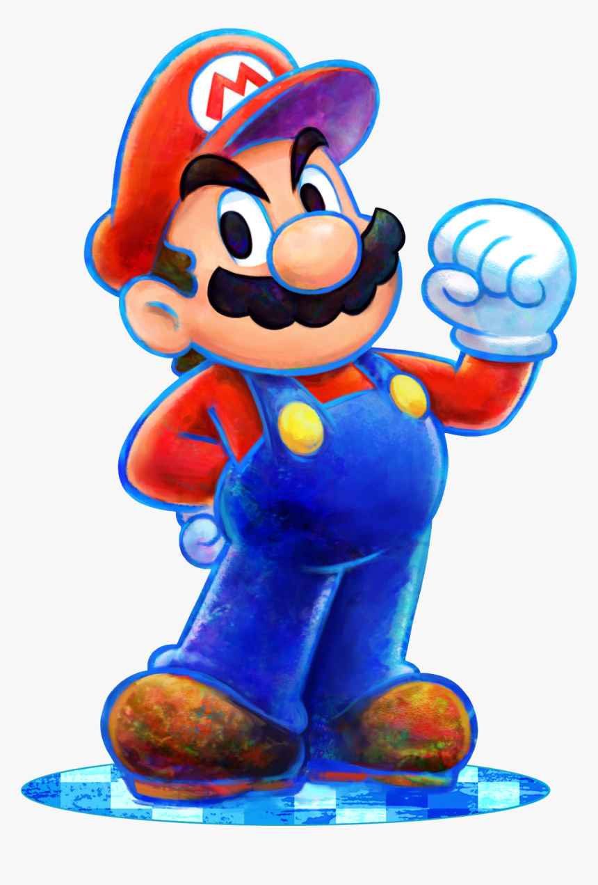 Luigi Clipart Angry - Mario And Luigi Dream Team Mario, HD Png Download