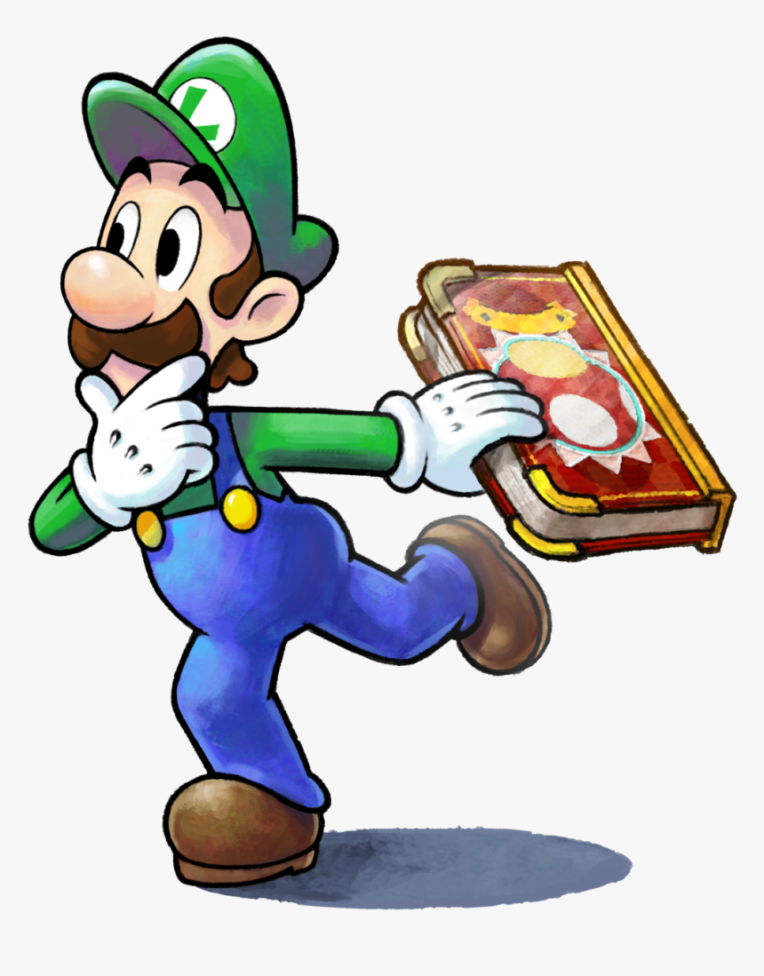 Trend Collection Of Free Luigi Transparent Fan Art - Mario And Luigi Paper Jam Luigi, HD Png Download