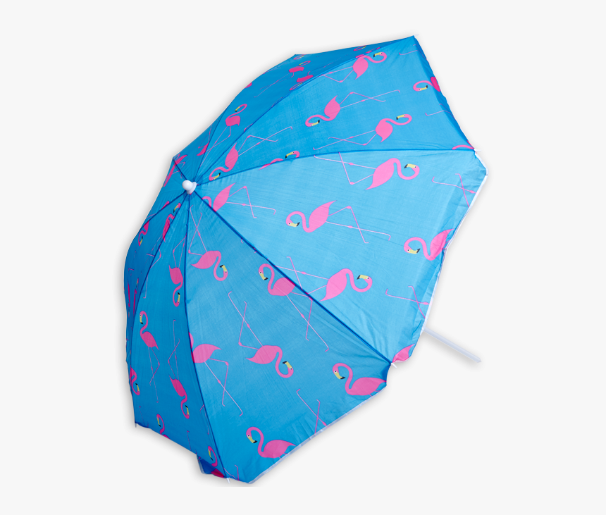 Flamingo Beach Umbrella, HD Png Download