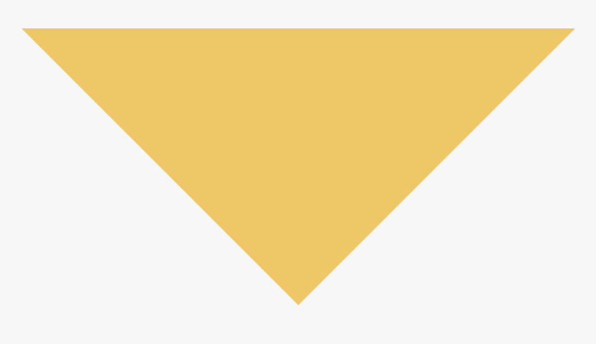 02 Feb Arrow Down Gold - Beige, HD Png Download