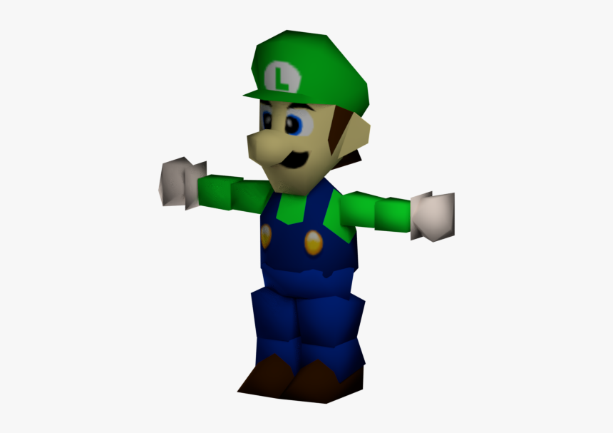 Download Zip Archive - Mario Golf 64 Luigi, HD Png Download