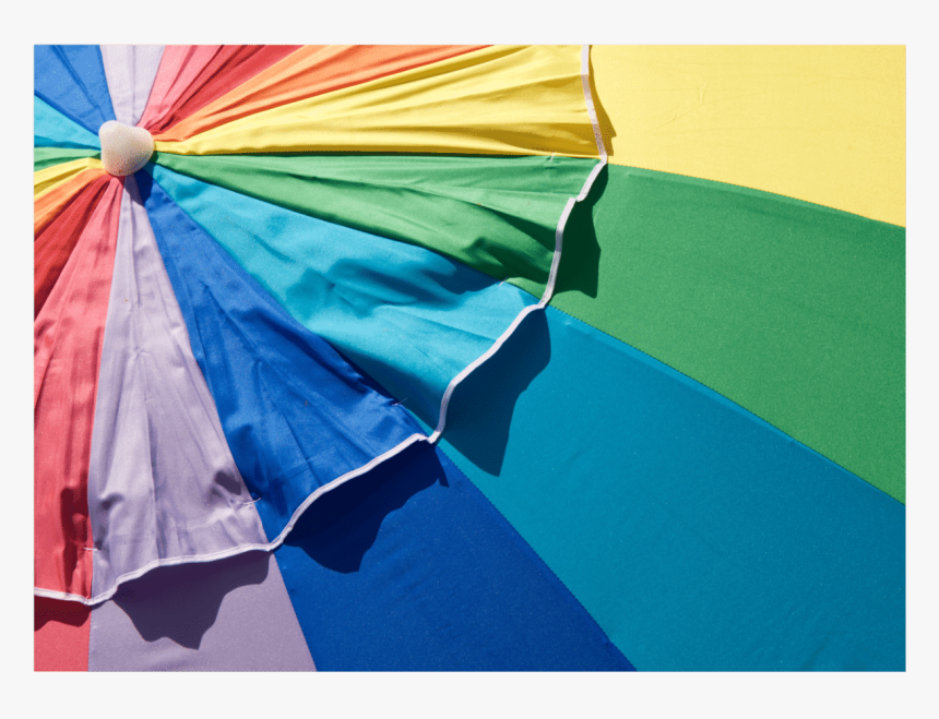 Beach Umbrella 101a Notecard - Modern Art, HD Png Download
