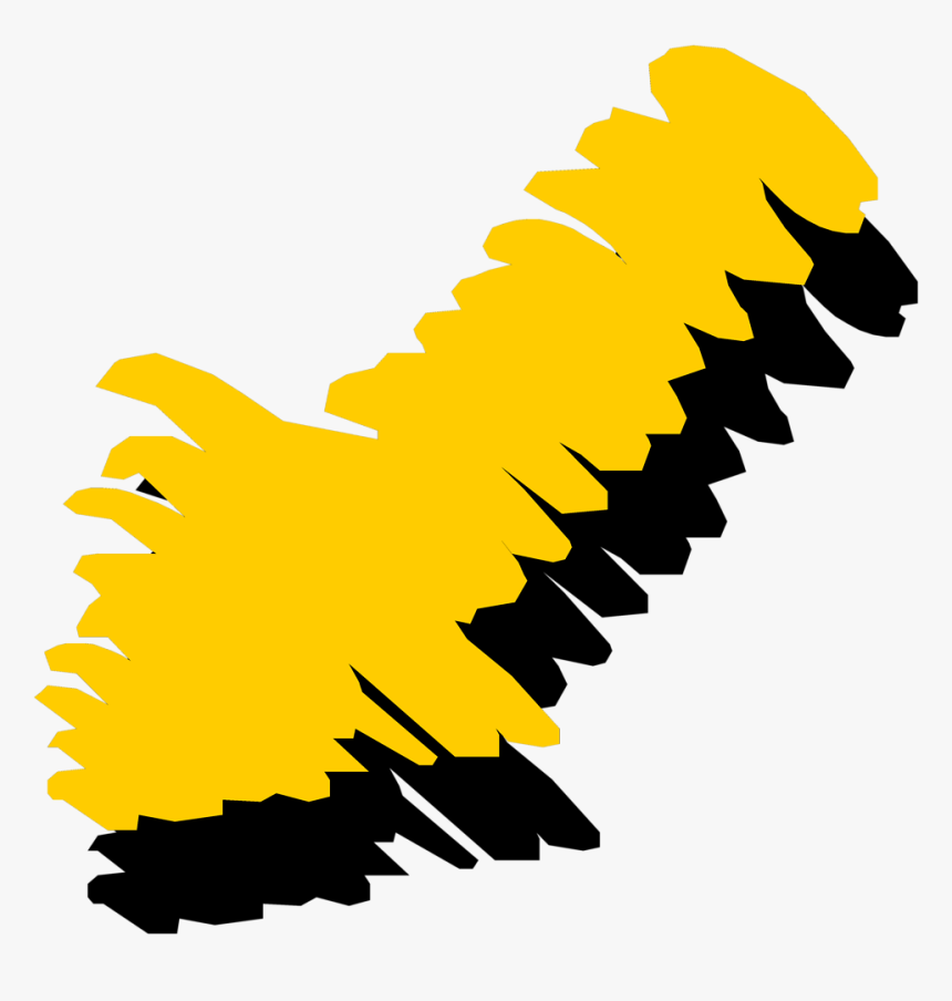 Transparent Cool Arrow Png - Down Arrow Png Yellow, Png Download