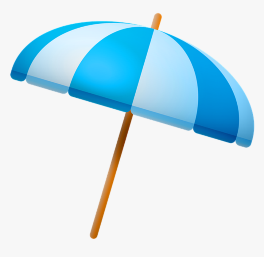 #ftestickers #clipart #beach #umbrella #beachumbrella - Boat, HD Png Download