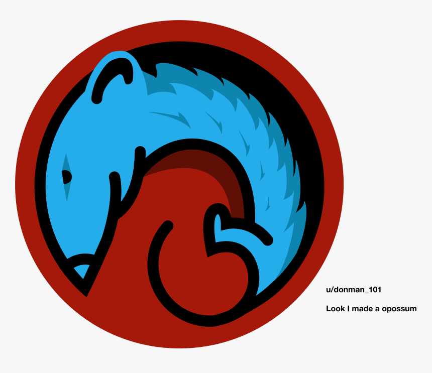 Look, I Made An Opossum - Circle, HD Png Download