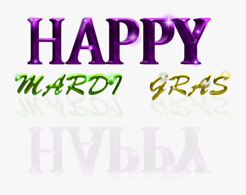Transparent Mardi Gras Png - Calligraphy, Png Download