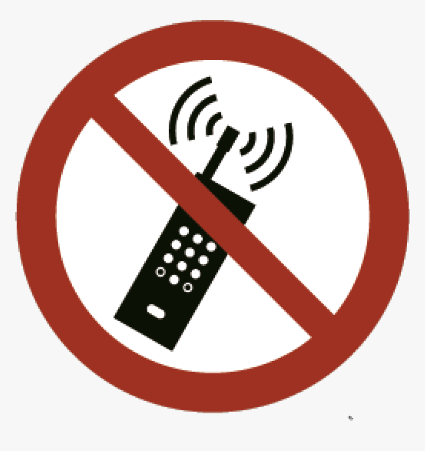 Transparent Prohibido Png - Mobile Phones Not Allowed, Png Download