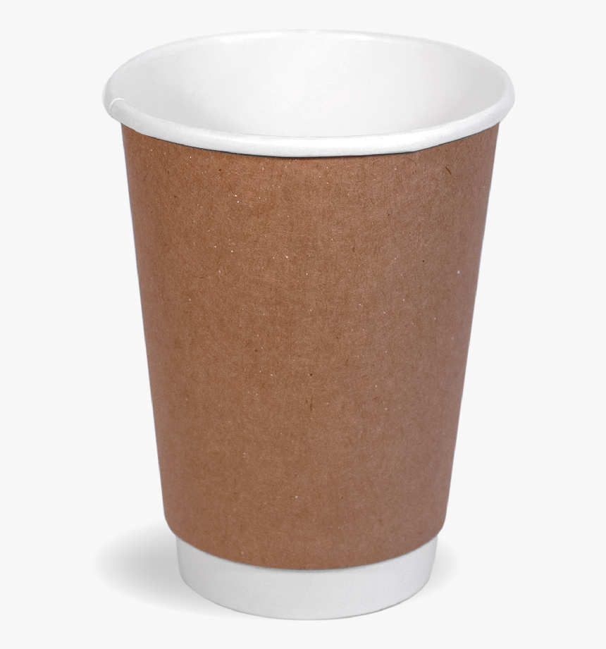 Double Walled Kraft Cups Cup- - Cup, HD Png Download