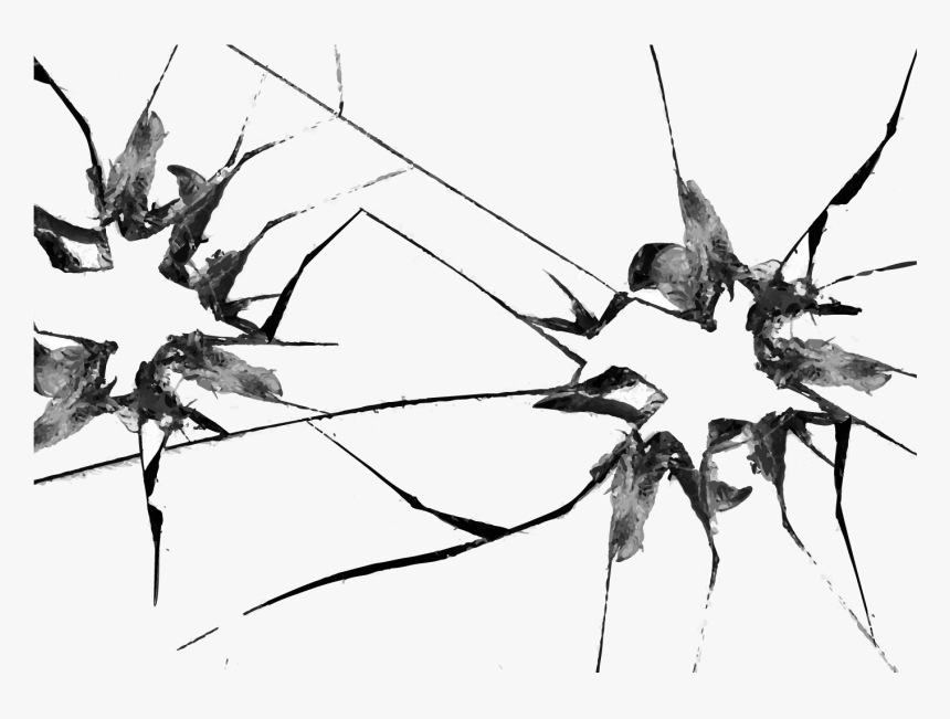 Glass Download Black Transprent Svg Stock - Png Shatter, Transparent Png