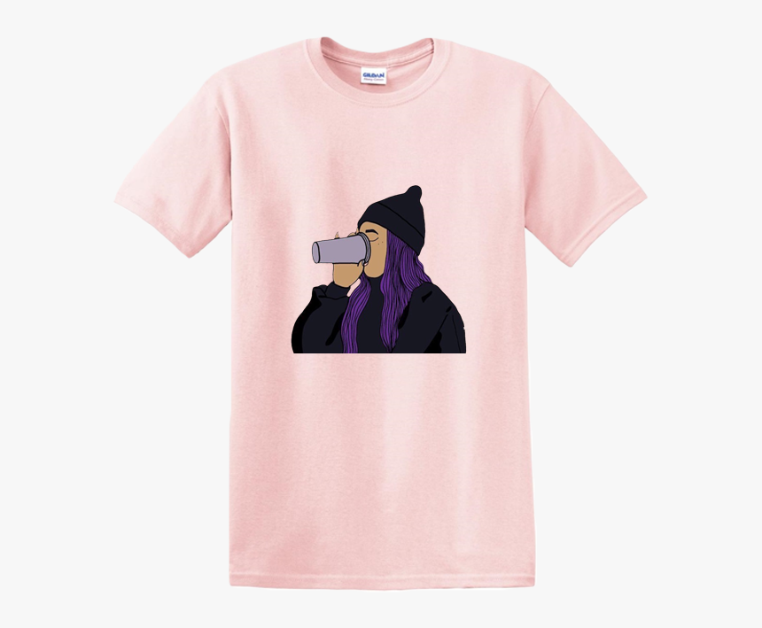 Image Of Pink Double Cup Tee - Cartoon, HD Png Download