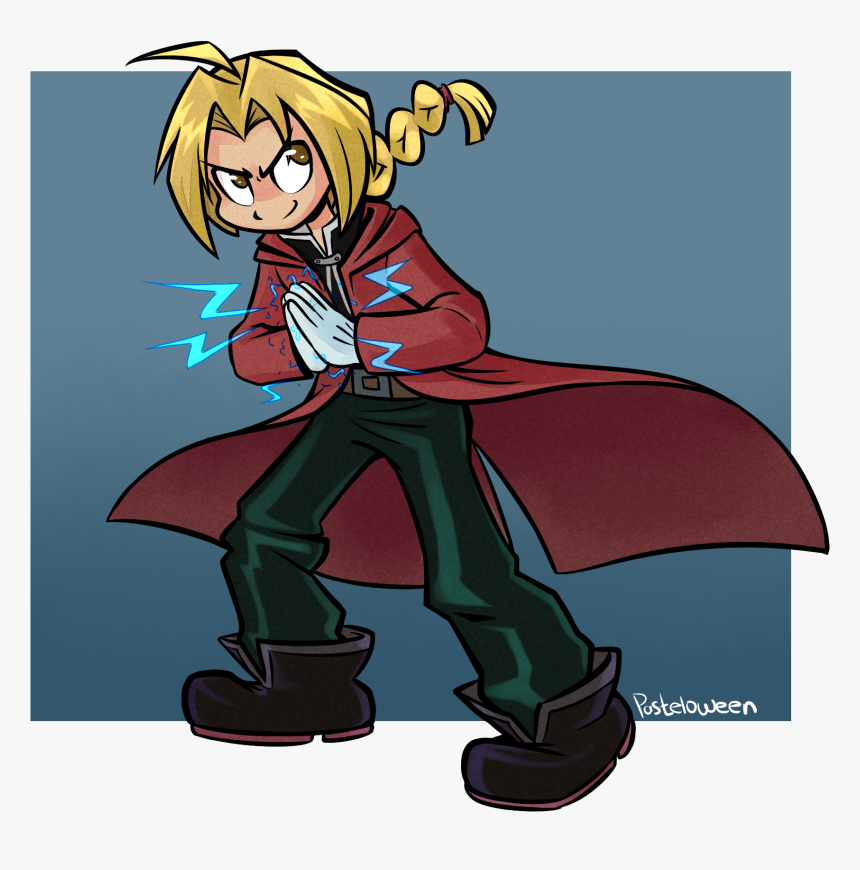 Transparent Edward Elric Png - Cartoon, Png Download