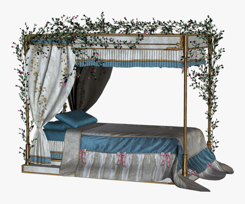 Fairy-tale, Sleeping Beauty, Princess, Bed, Fairy - Sleeping Beauty Bed, HD Png Download