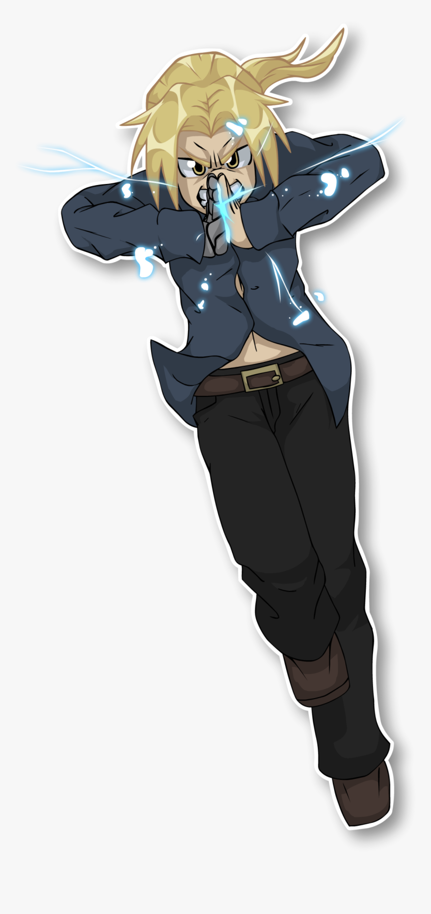 Edward Elric - Cartoon, HD Png Download