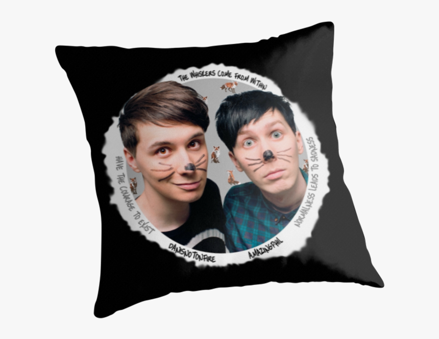 Dan And Phil - Black Ops 3 Skull, HD Png Download