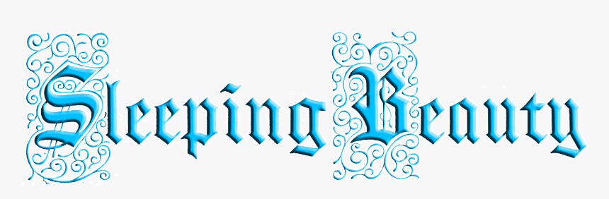 Clipart Sleeping Action - Sleeping Beauty Title Disney, HD Png Download