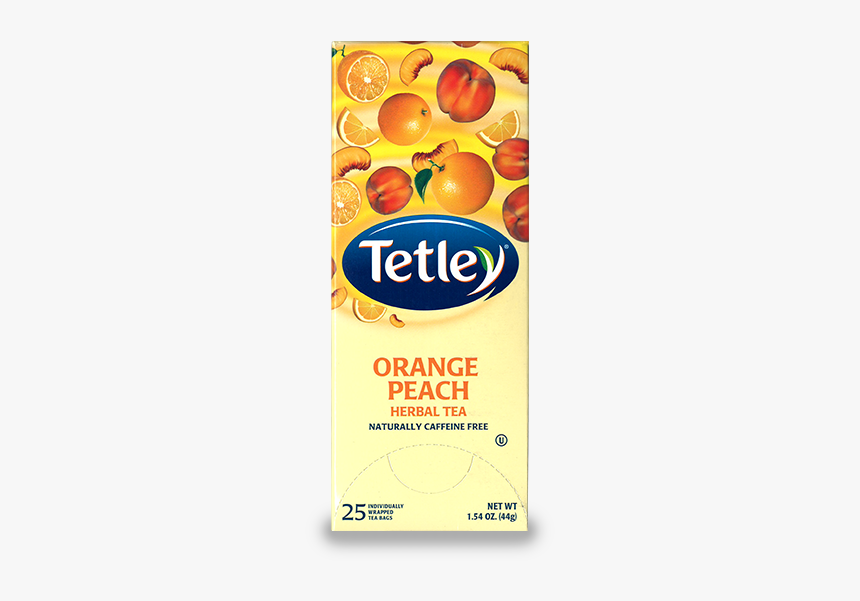 Tetley Peach Orange Tea, HD Png Download