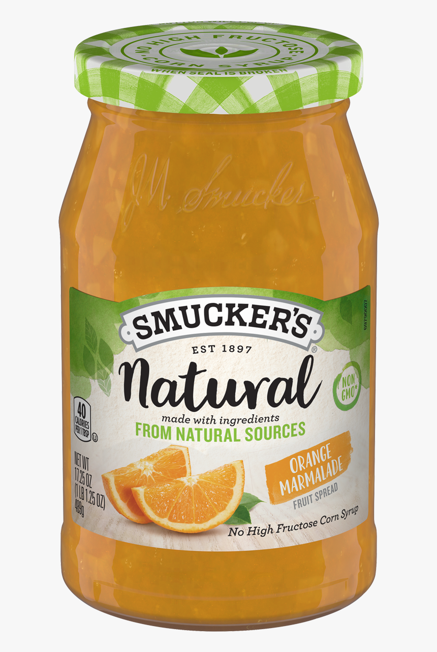Natural Fruit Spreads - Smuckers Natural Red Raspberry, HD Png Download