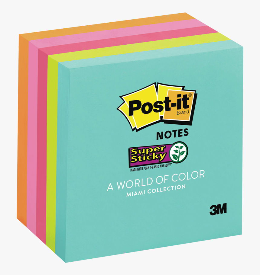 Product Image 49049 
							title Post It® Super Sticky - Post It Notes, HD Png Download