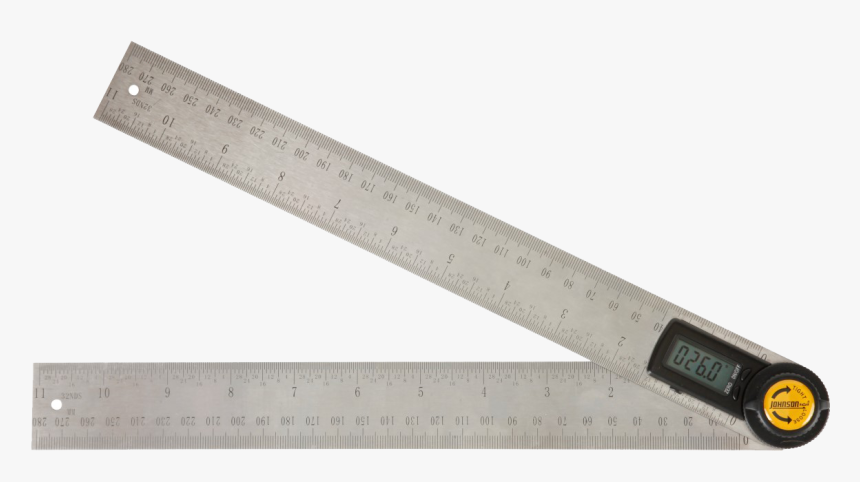 Digital Angle Protractor - Digital Ruler Angle Finder, HD Png Download