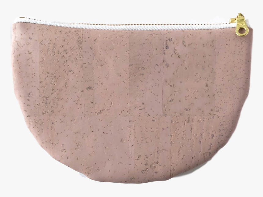 Image Of Paula Half Moon Pouch In Pink Cork - Coin Purse, HD Png Download