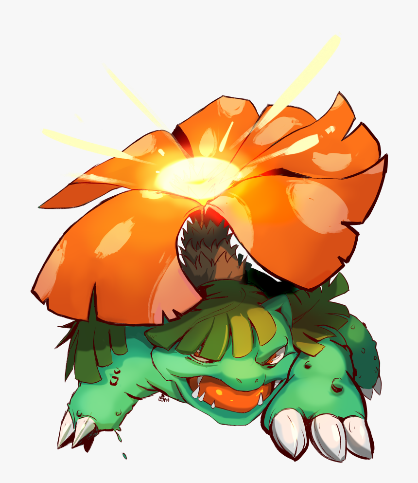 Venusaur Used Solar Beam By Zeighous Cartoon, HD Png Download