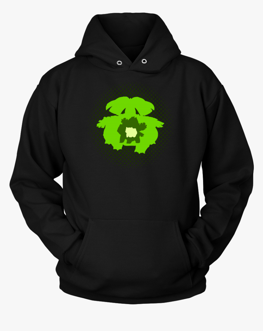 Pokemon Venusaur Evolution Unisex Hoodie T Shirt - Black Panther Hoodie Womens, HD Png Download