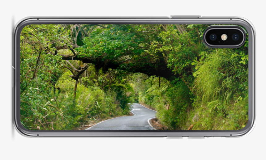 New Zealand Karekare Road Foliage Landscape Mockup - Mobile Phone Case, HD Png Download