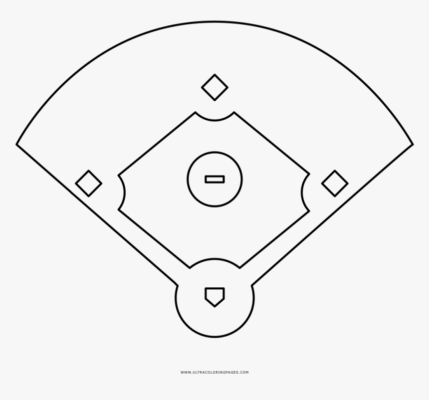 29 Baseball Field Coloring Page CarlaMischa