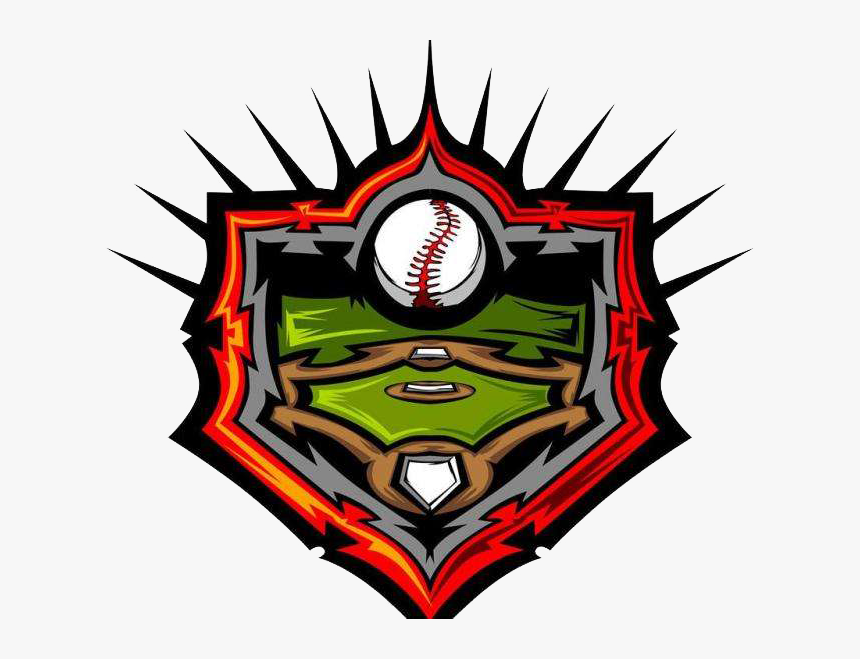 Baseball Field Softball Clip Art - Logo De Guerreros De Beisbol, HD Png Download