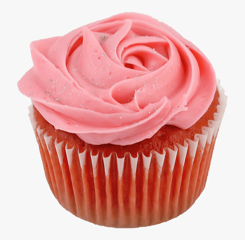 Regular Strawberry Cupcake - Cupcake, HD Png Download