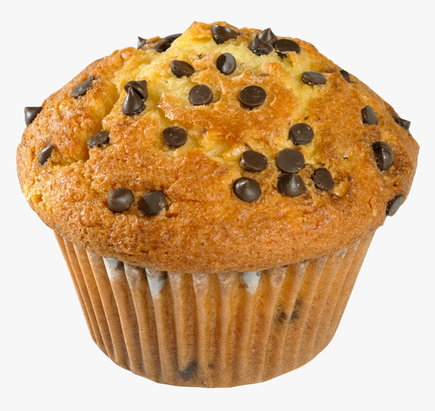Muffin Png - Chocolate Chip Muffins Clipart, Transparent Png