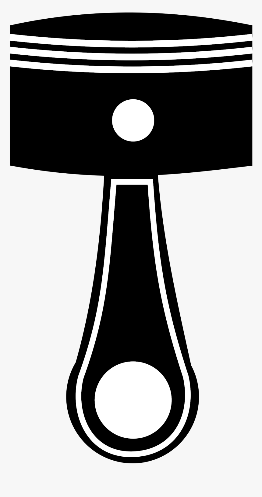 Piston Black And White, HD Png Download
