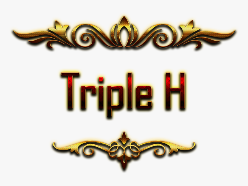 Triple H Decorative Name Png - Sharma Name, Transparent Png