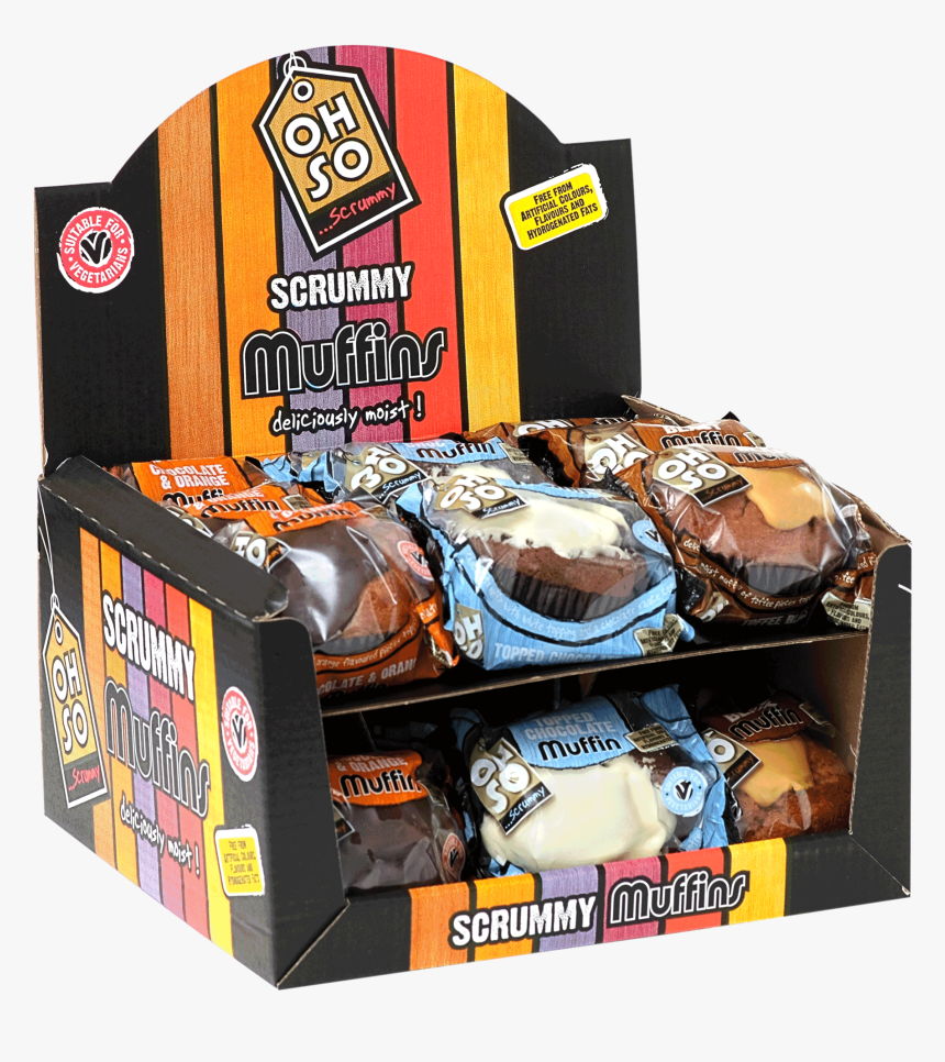Ohso Assorted Topped Muffin, HD Png Download