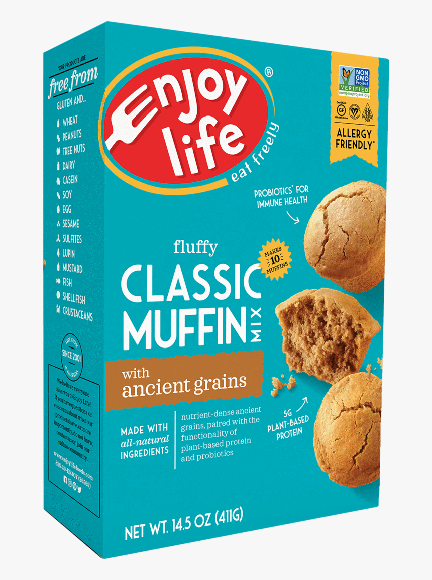 Enjoy Life Muffin Mix, HD Png Download
