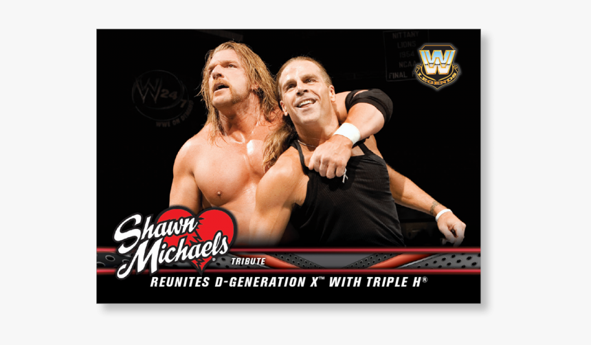2018 Topps Wwe Heritage Reunites D Generation X With - Magento, HD Png Download