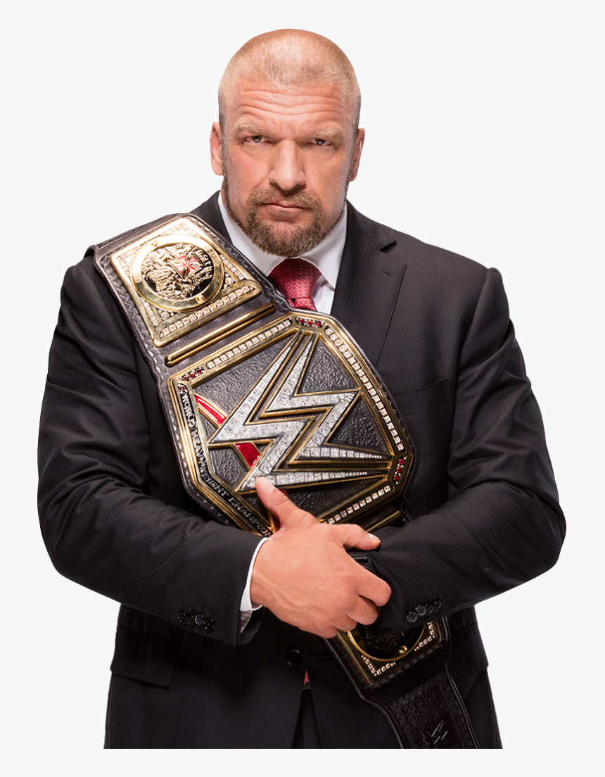Triple H With World Heavy Weight Championship-awl141, HD Png Download
